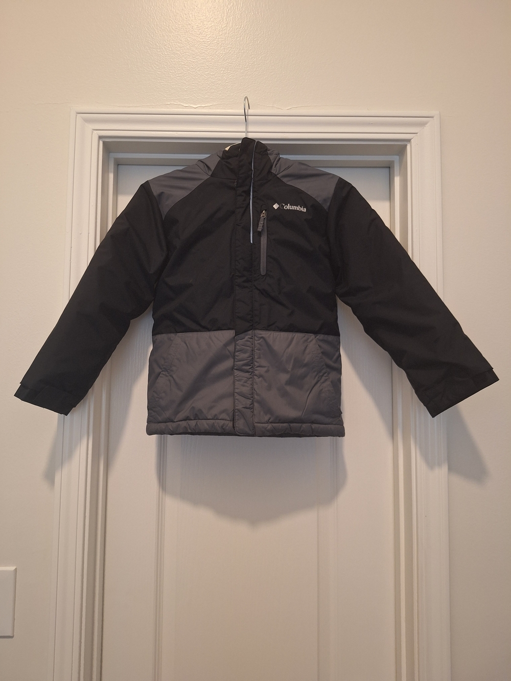 Columbia Kids Black and Gray Puffer Jacket